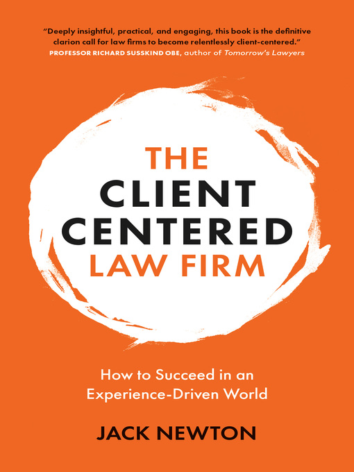 Cover image for The Client-Centered Law Firm